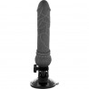 BASECOCK - VIBRADOR REALISTICO CONTROL REMOTO NEGRO 19.5 CM -O- 4 CM