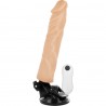 BASECOCK - VIBRADOR REALISTICO CONTROL REMOTO NEGRO 19.5 CM -O- 4 CM