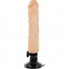 BASECOCK - VIBRADOR REALISTICO CONTROL REMOTO NATURAL 21 CM -O- 4 CM