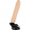 BASECOCK - VIBRADOR REALISTICO CONTROL REMOTO NATURAL 20 CM -O- 4 CM