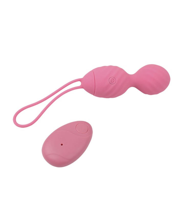 Bala Vibradora Ridged a Control Remoto