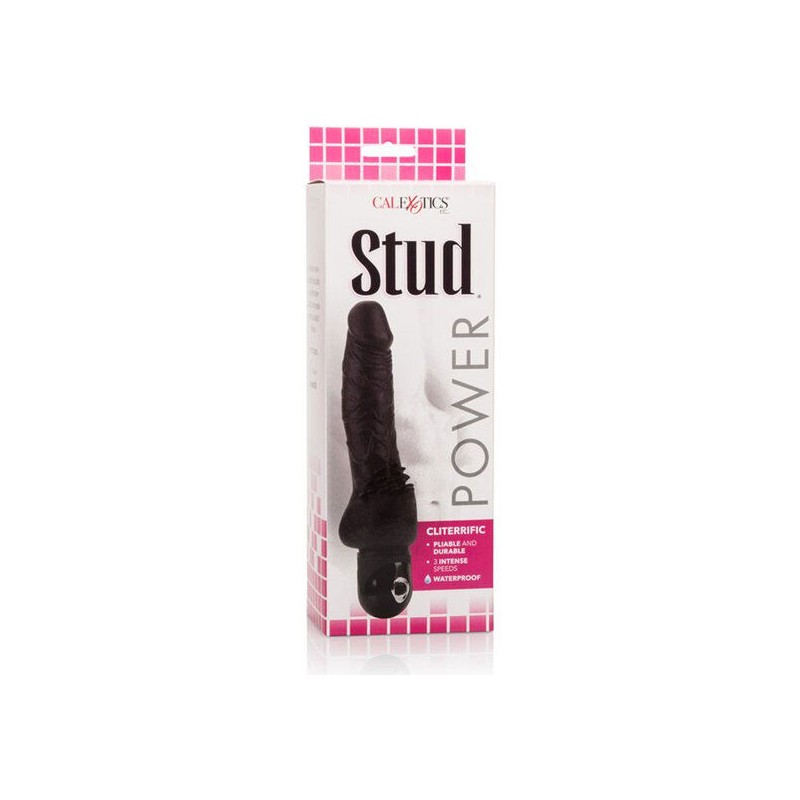 CALEXOTICS - POWER STUD CLITERRIFIC VIBRADOR NEGRO