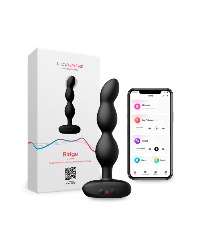 Bolas Anales Vibradoras Ridge Controladas por APP Global by Lovense Bolas Anales Vibradoras Ridge Controladas por APP Global by Lovense