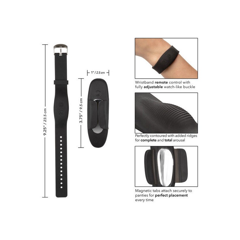 CALEXOTICS - PANTY TEASER BALA CON PULSERA DE CONTROL