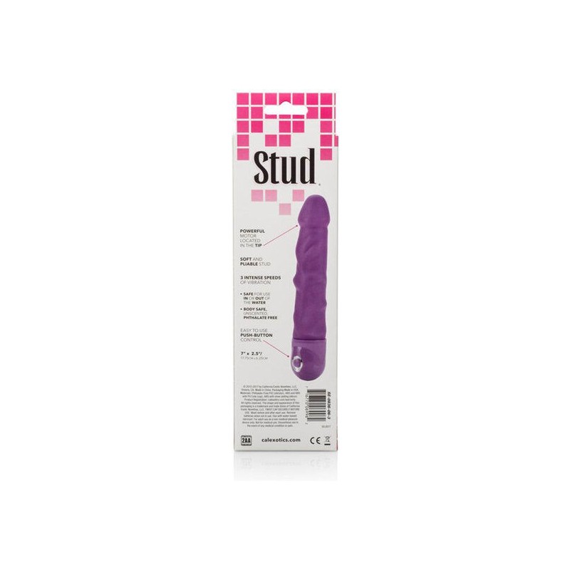 CALEXOTICS - POWER STUD ROD VIBRADOR ROSA