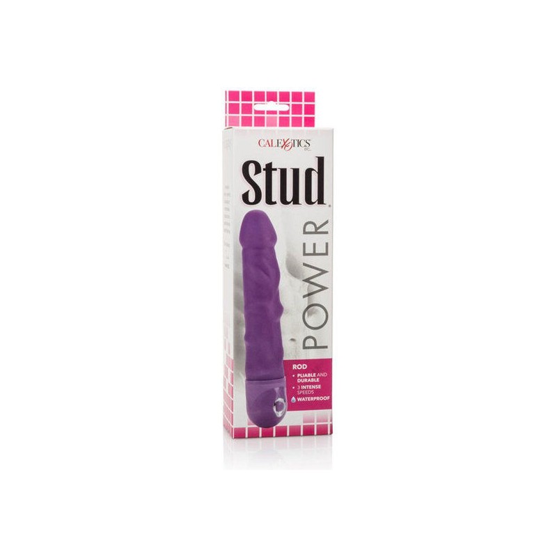 CALEXOTICS - POWER STUD ROD VIBRADOR ROSA