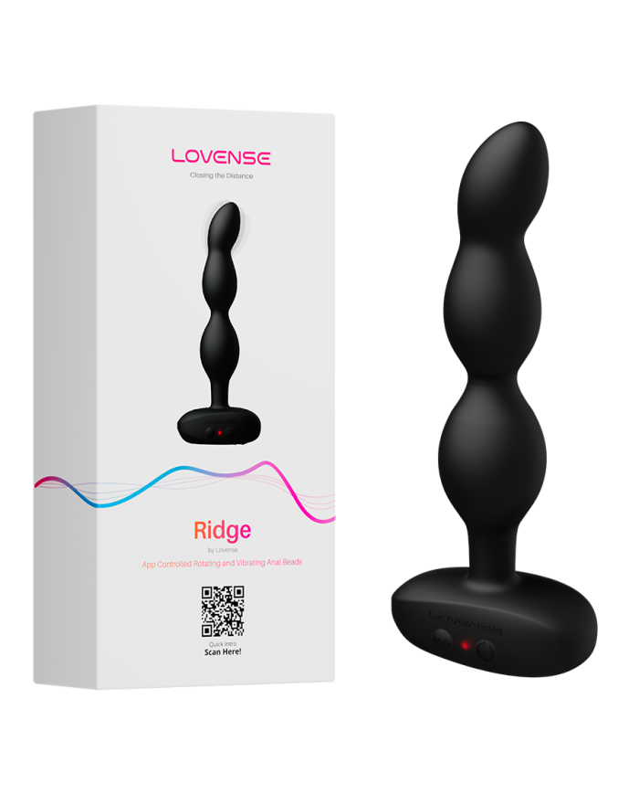 Bolas Anales Vibradoras Ridge Controladas por APP Global by Lovense Bolas Anales Vibradoras Ridge Controladas por APP Global by Lovense