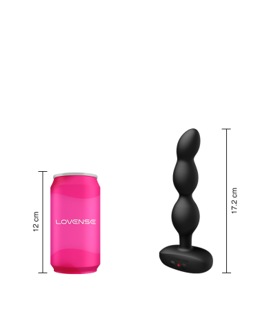 Bolas Anales Vibradoras Ridge Controladas por APP Global by Lovense