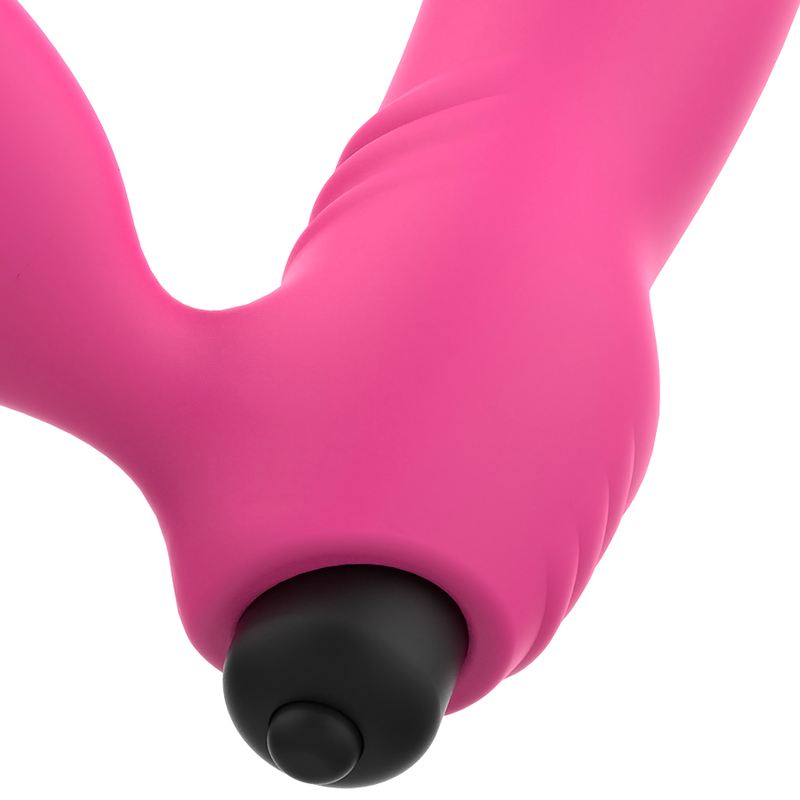 OHMAMA - BIX VIBRADOR DOBLE ESTIMULACIÓN XMAS EDITION ROSA