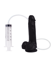 Dildo Uriel Black Nude Eyaculador Dildo Uriel Black Nude Eyaculador