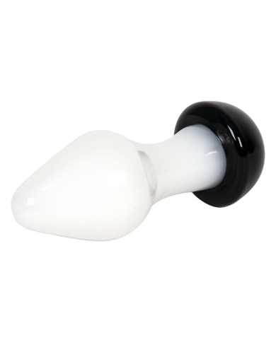 Plug Anal Ivory Vidrio