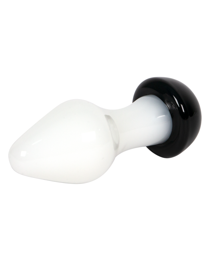 Plug Anal Ivory Vidrio