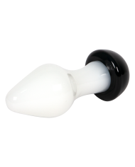 Plug Anal Ivory Vidrio
