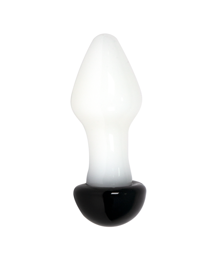 Plug Anal Ivory Vidrio