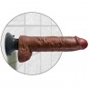 KING COCK - VIBRADOR REALISTICO STIFFY 15.24 CM NATURAL