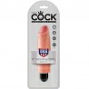 KING COCK - VIBRADOR REALISTICO STIFFY 15.24 CM NATURAL