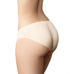 BYE-BRA - PANTIES BAJOS CON RELLENO NALGAS TALLA M