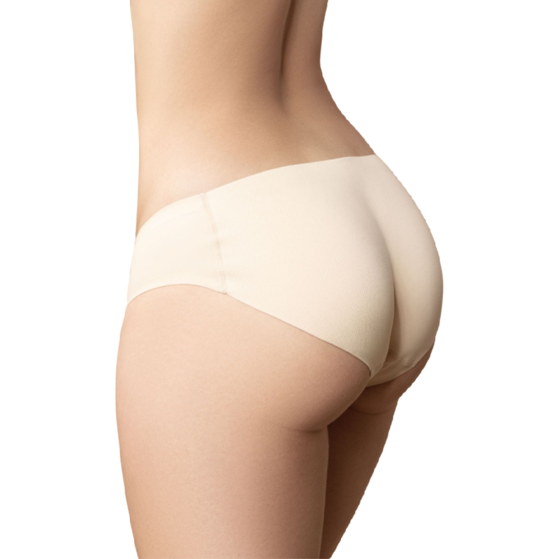 BYE-BRA - PANTIES BAJOS CON RELLENO NALGAS TALLA L