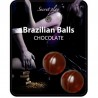 SECRETPLAY - SET 2 BRAZILIAN BALLS FRESAS CON CAVA