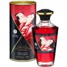 SHUNGA - ACEITE MASAJE EFECTO CALOR SABOR INTENSO FRAMBUESA 100 ML