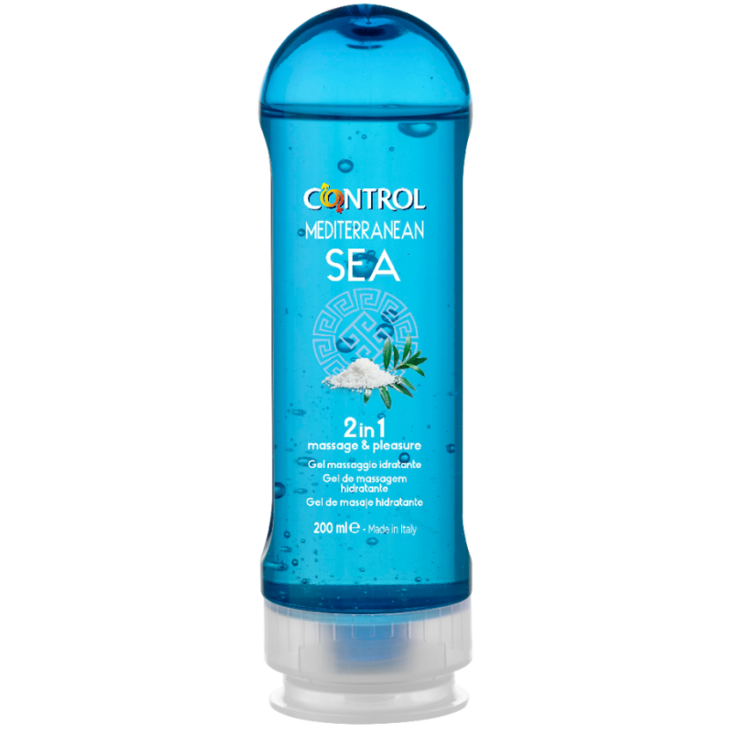 CONTROL - 2 EN 1 MASSAGE & PLEASURE MEDITERRANEAN SEA 200 ML