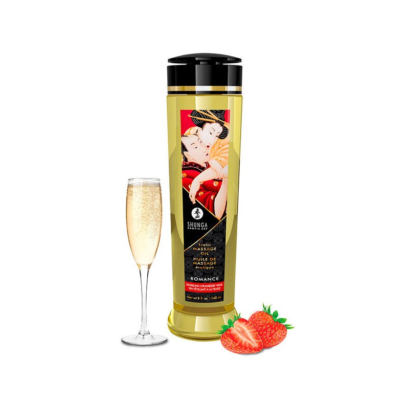 SHUNGA - ACEITE DE MASAJE EROTICO ROMANCE 240 ML