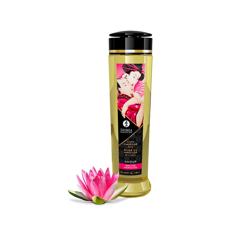 SHUNGA - ACEITE DE MASAJE EROTICO AMOR 240 ML