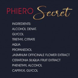 500 COSMETICS - PHIERO SECRET CONCENTRADO NATURAL HORMONAS INODORO 15 ML