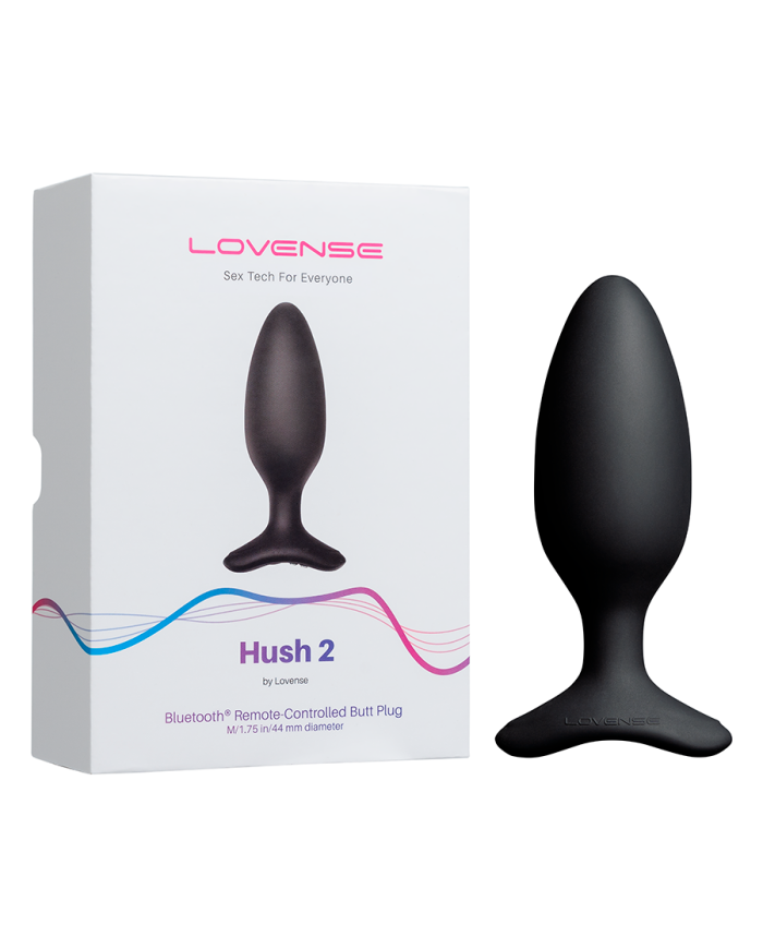 Vibrador Anal Hush 2 (1.75 pulgadas) Controlado por APP Global by Lovense