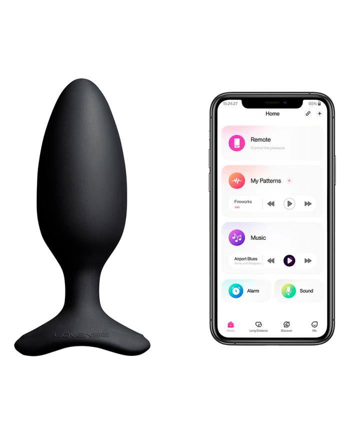 Vibrador Anal Hush 2 (1.75 pulgadas) Controlado por APP Global by Lovense