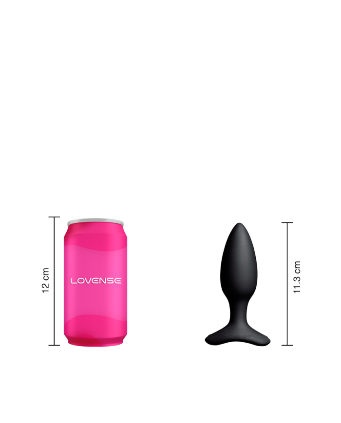 Vibrador Anal Hush 2 (1.75 pulgadas) Controlado por APP Global by Lovense