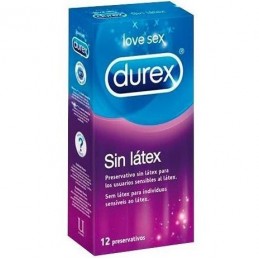 DUREX - PRESERVATIVOS SIN LATEX 12 UNIDADES