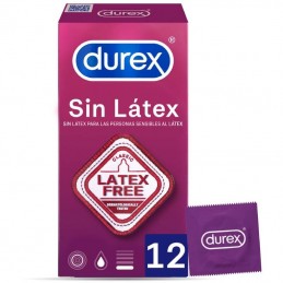 DUREX - PRESERVATIVOS SIN LATEX 12 UNIDADES