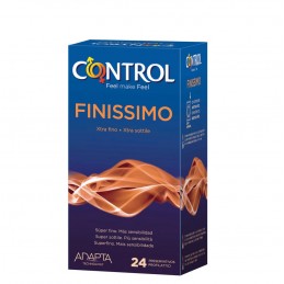 CONTROL - FINISSIMO PRESERVATIVOS 24 UNIDADES