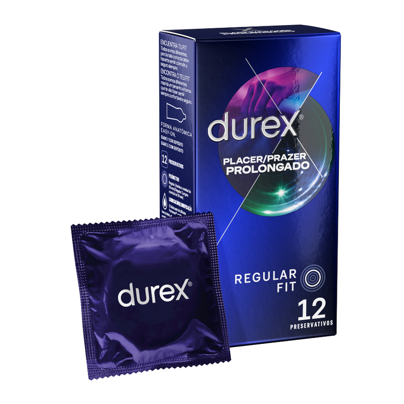 DUREX - PLACER PROLONGADO RETARDANTE 12 UNIDADES