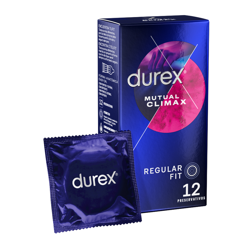 DUREX - CLIMAX MUTUO 12 UNIDADES