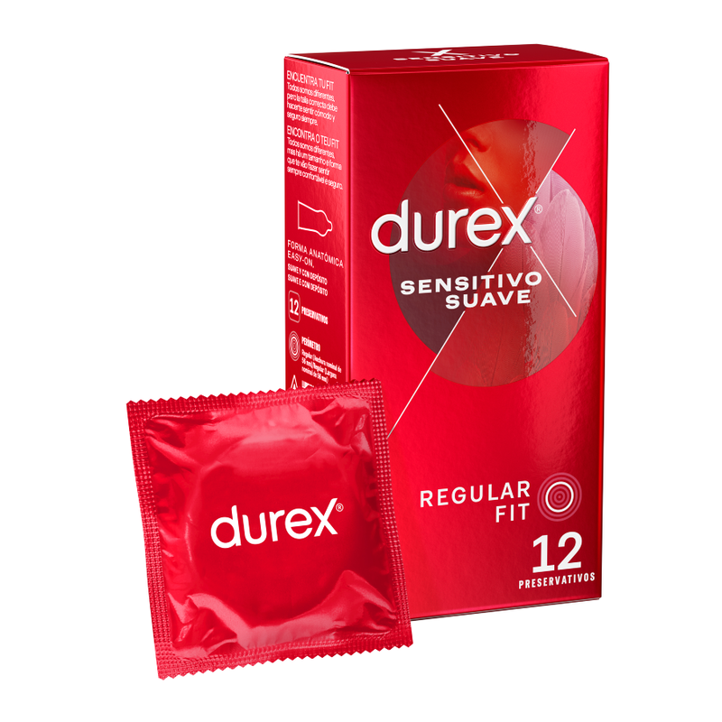 DUREX - SENSITIVO SUAVE 12 UNIDADES