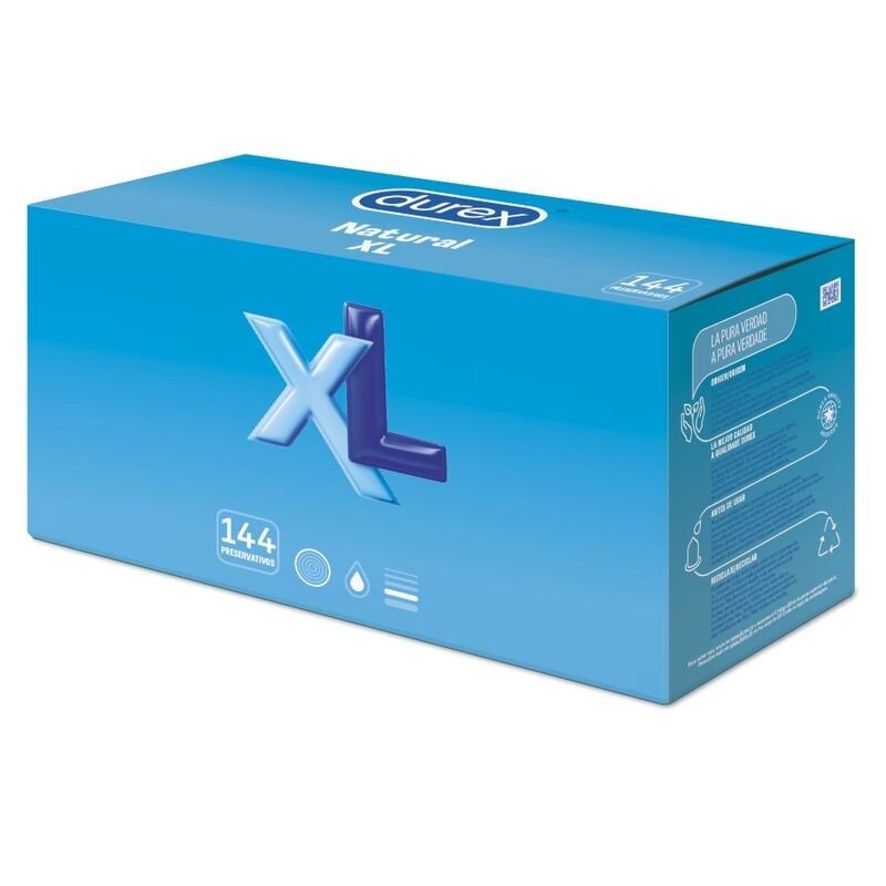 DUREX - EXTRA LARGE XL 144 UNIDADES