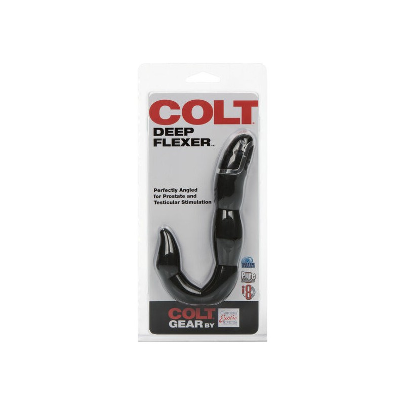 CALEXOTICS - COLT DEEP VIBRADOR ANAL FLEXIBLE NEGRO