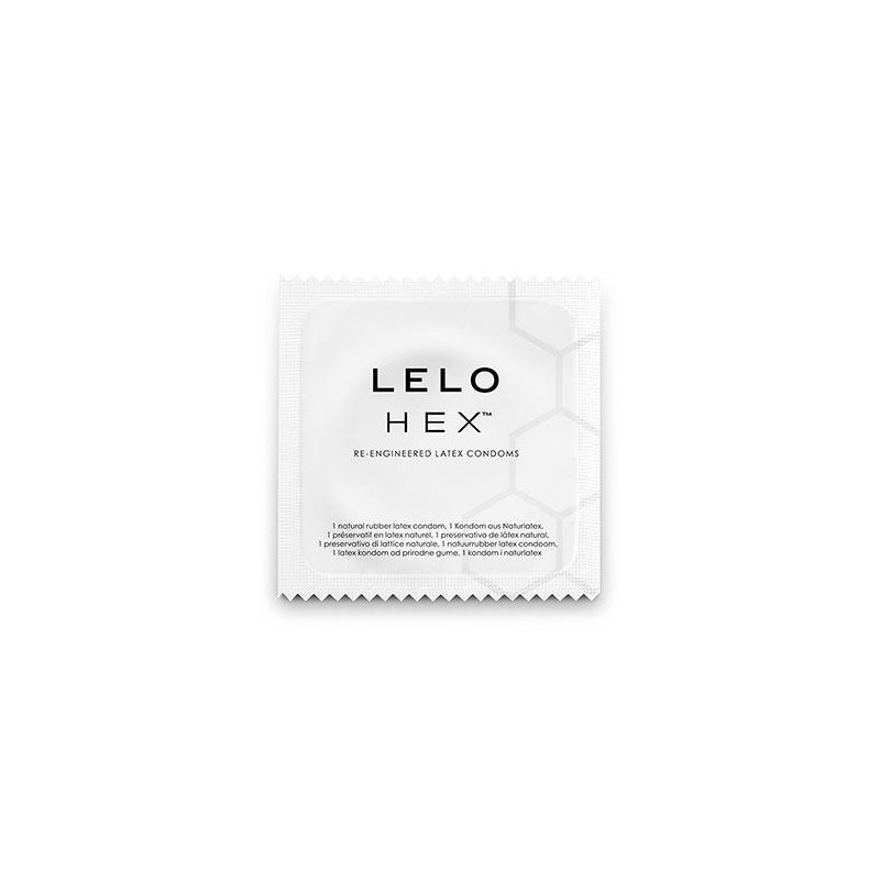 LELO - HEX PRESERVATIVO CAJA 12 UDS