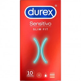 DUREX - SENSITIVO SLIM FIT 10 UNIDADES