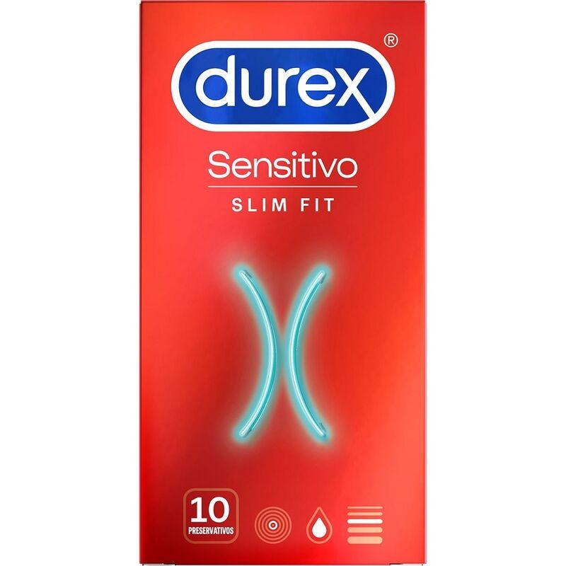 DUREX - SENSITIVO SLIM FIT 10 UNIDADES