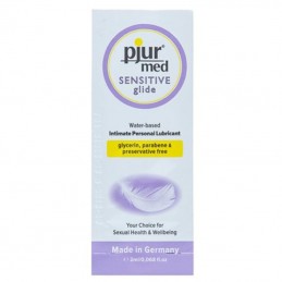 PJUR - MED SENSITIVE GLIDE LUBRICANTE BASE AGUA 2 ML