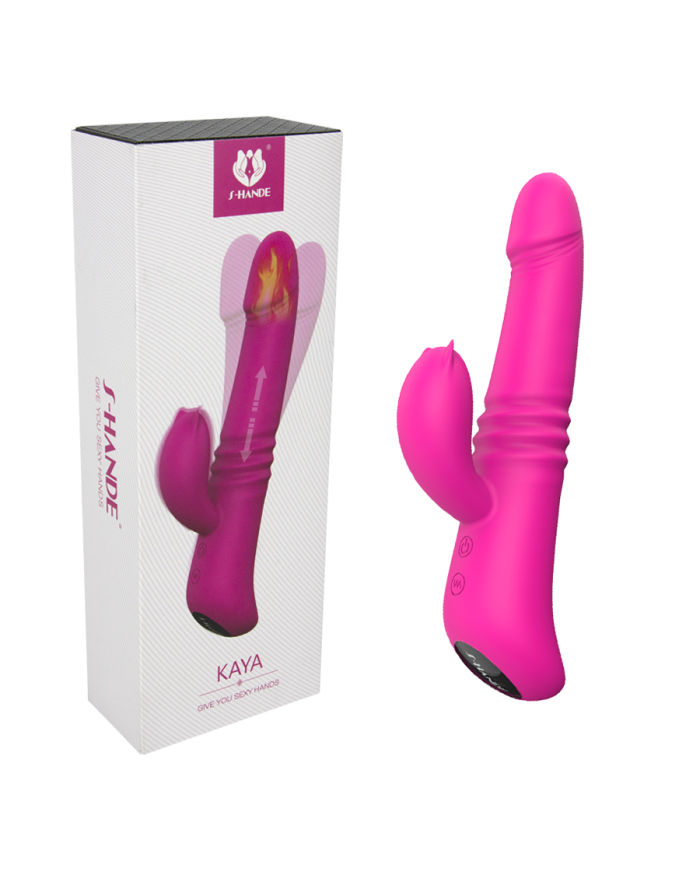 Vibrador Doble Estimulación Kaya Pink