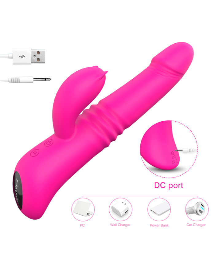 Vibrador Doble Estimulación Kaya Pink