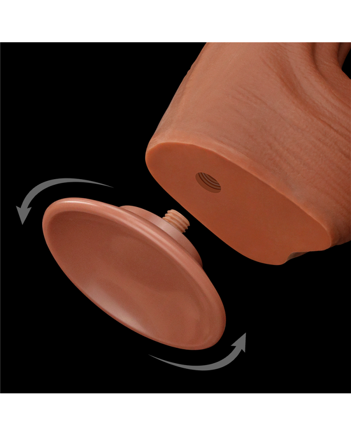 11.5'' King Sized Sliding Skin Dual Layer Dong Brown