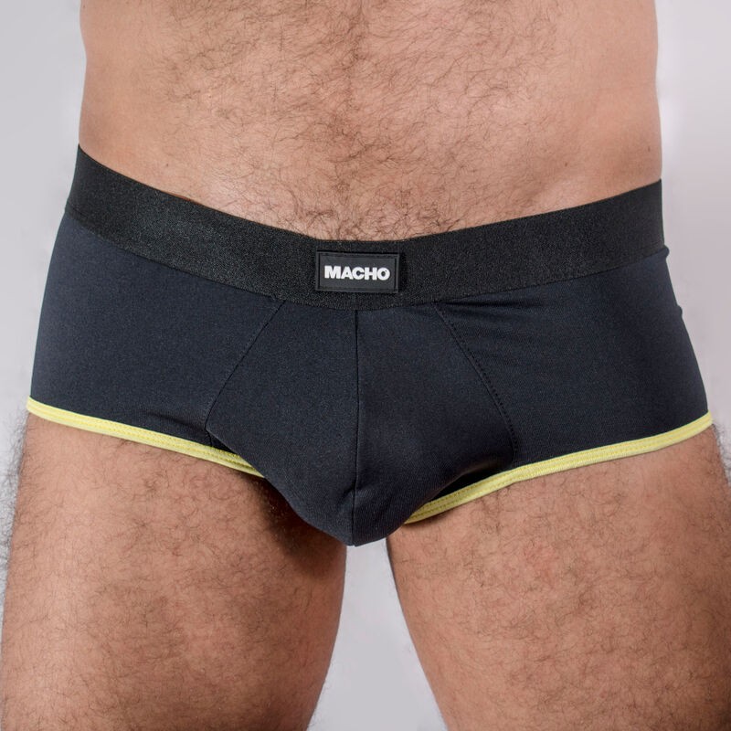 MACHO - MS24A CALZONCILLO BRIEF DARK AMARILLO M