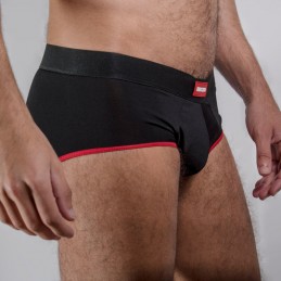 MACHO - MS24R CALZONCILLO BRIEF DARK ROJO M