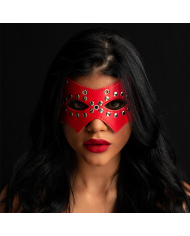 Antifaz Studded Red