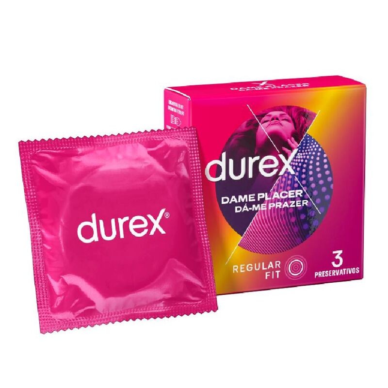 DUREX - DAME PLACER 3 UNIDADES